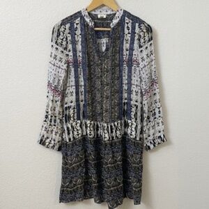 🎇 NEW YEARS SALE 🎆 Tiny Anthropologie Size XS Mollie Floral Tunic Dress Pockets